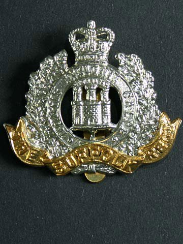 Suffolk Regiment Cap Badge
