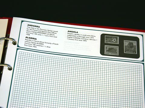 Swiftsure 4 Ring Loose Leaf Stamp Album