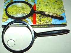 Waltex 2x and 4x magnifier, plastic lens