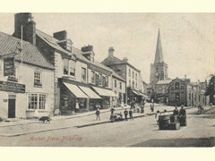 Real Photographic postcard of Pickering