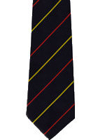 Royal Army Medical Corps striped tie